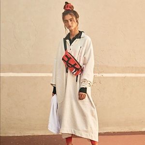 FP Movement Block Party Sweat in Yellow Sz L